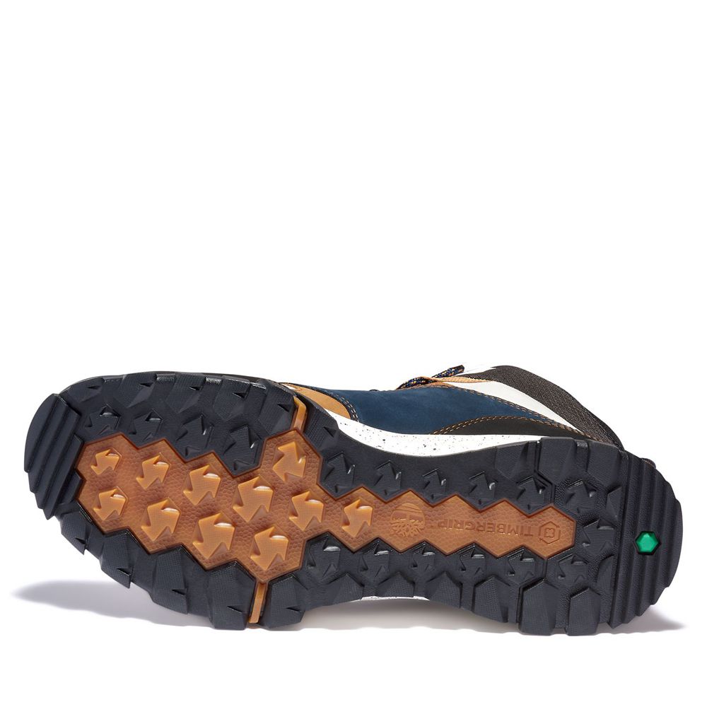 Bota Hiker Masculino - Timberland Garrison Trail Impermeavel Mid - FGSOC8540 - Azul Marinho